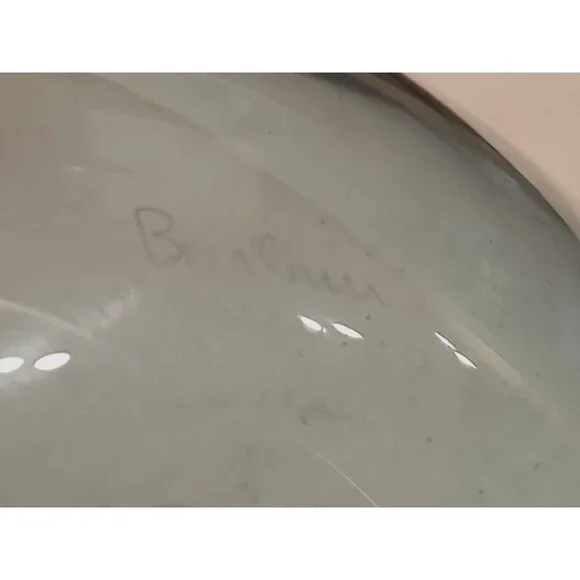 BARBINI Signed 13 Globe Orb Vase Murano MCM Art Glass Anthropomorphic Shape